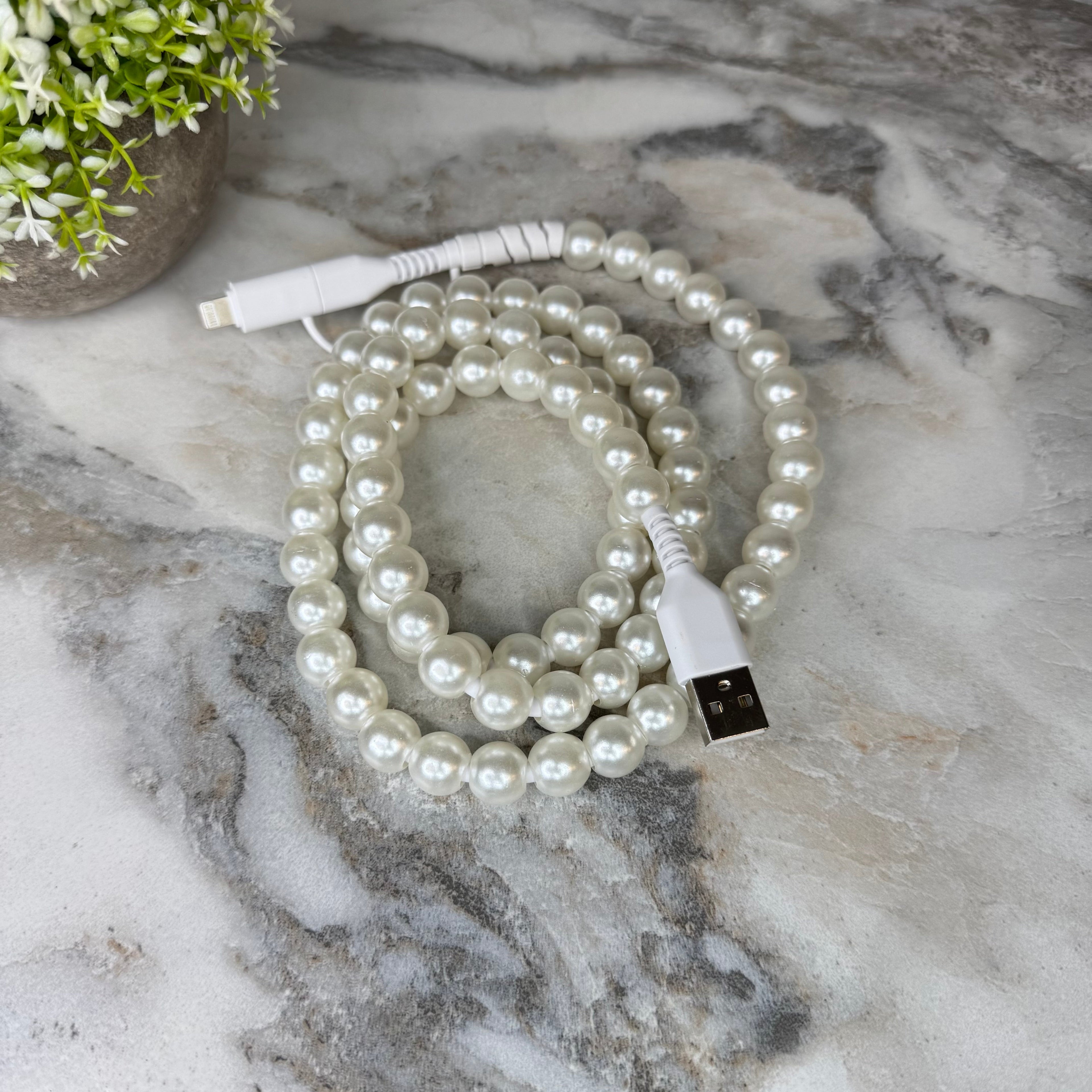 Charging Cord - Beaded #1 - PREORDER 9/18-9/21