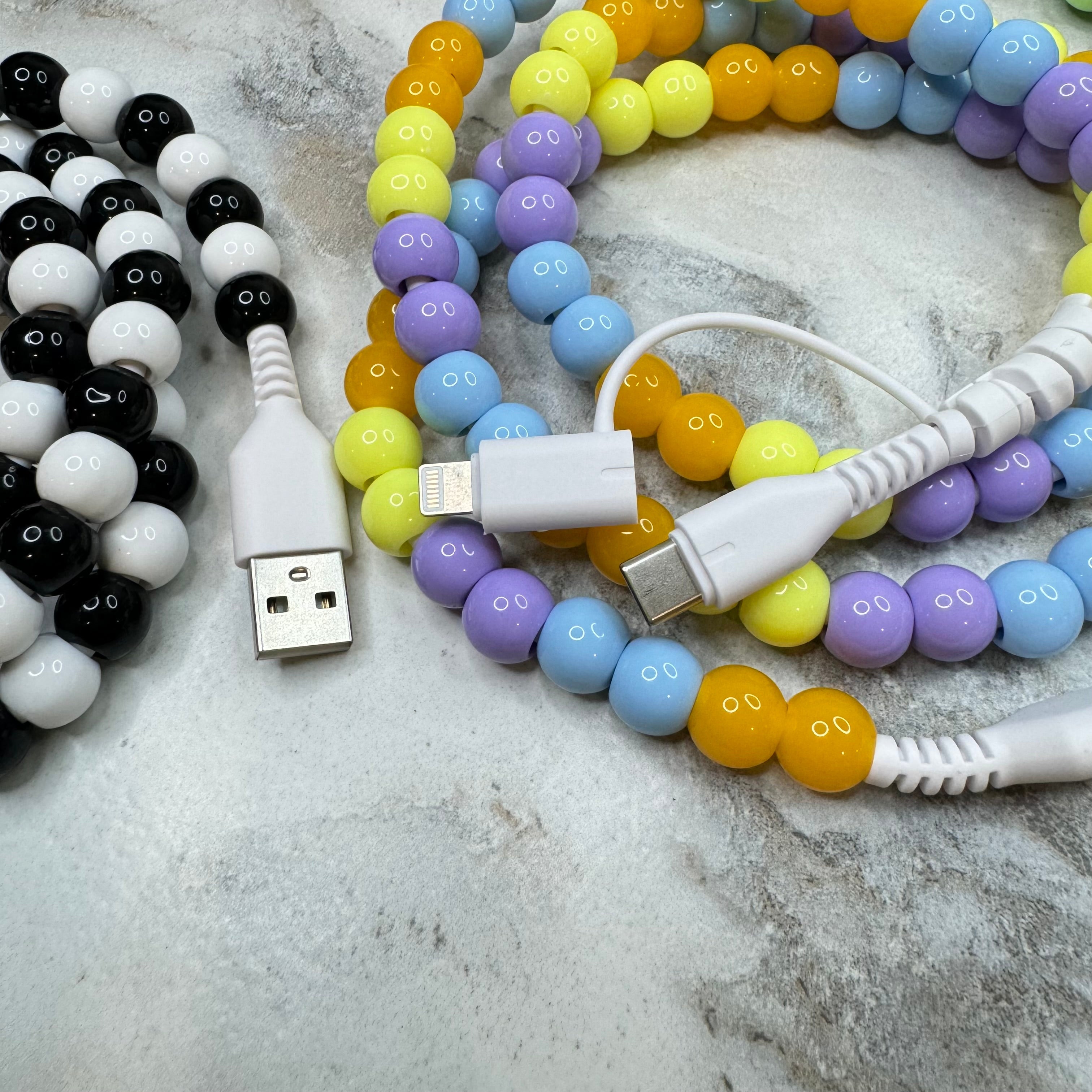 Charging Cord - Beaded #1 - PREORDER 9/18-9/21