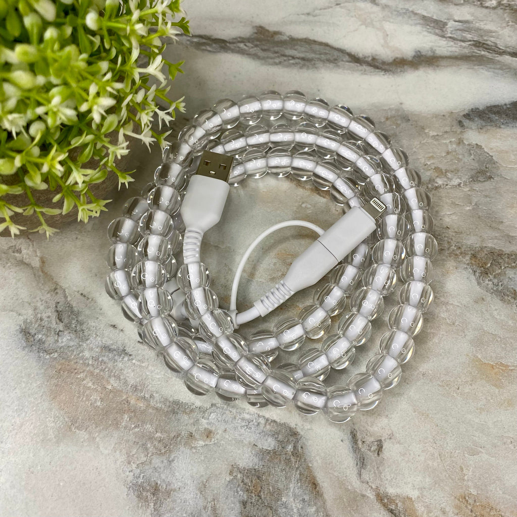 Charging Cord - Beaded #2 - PREORDER 9/18-9/21