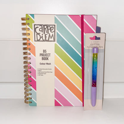 Project Notebook with Pen