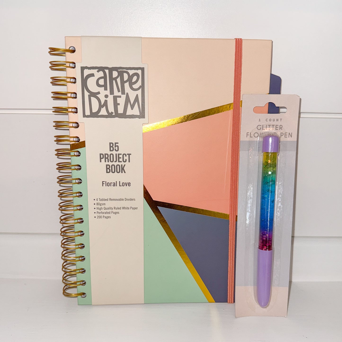 Project Notebook with Pen