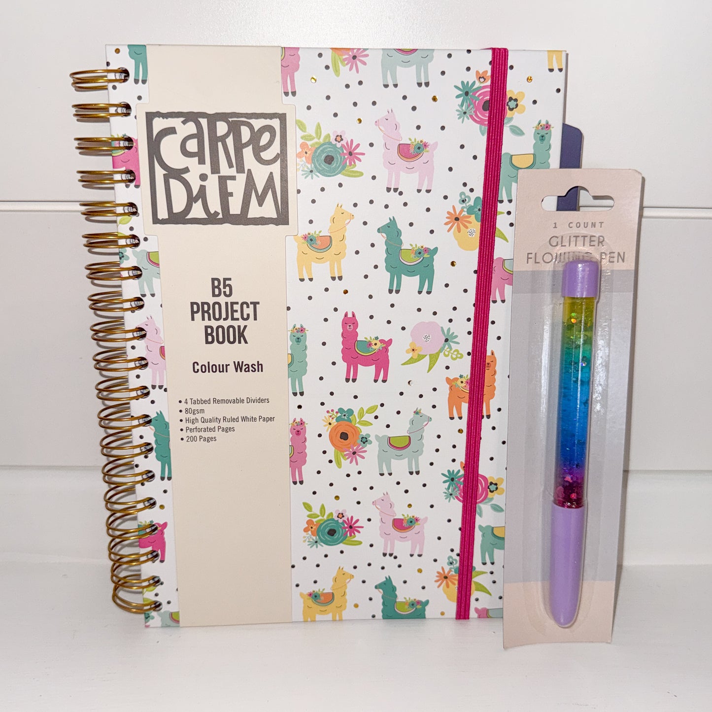 Project Notebook with Pen