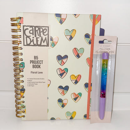 Project Notebook with Pen